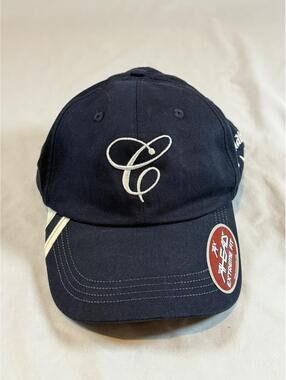 Callaway Navy Blue Adjustable Baseball Cap with Coppercreek Golf Club Embroidery